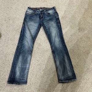 Like new Rock Revival  33x32 men’s pants.